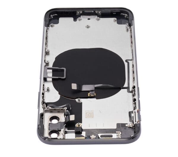 Back Housing W/ Small Components Pre-Installed Compatible For iPhone X (No Logo) (Aftermarket Plus) (Space Gray) - Image 7