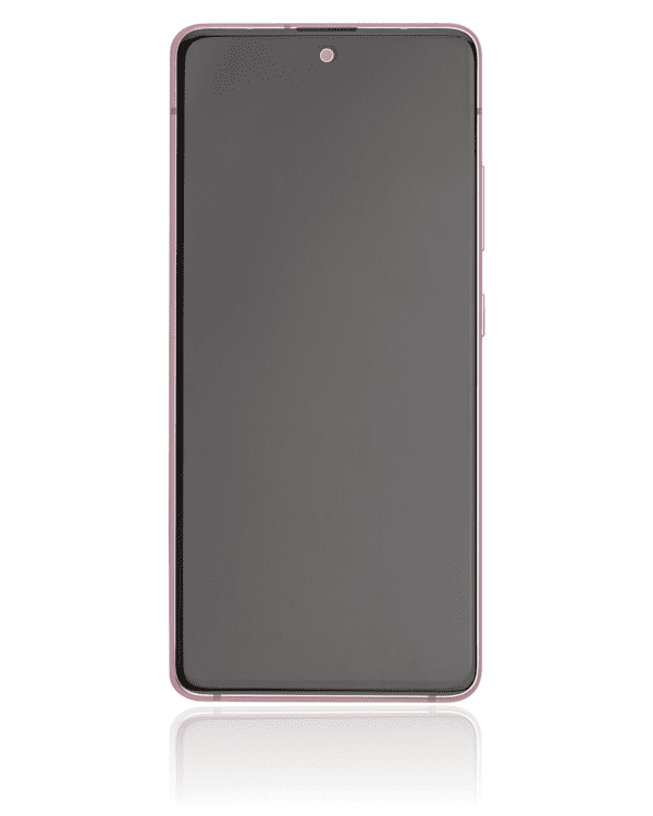 OLED Assembly With Frame Compatible For Samsung Galaxy A51 5G (A516 / 2020) (Non-Verizon 5G UW Frame) (Refurbished) (Prism Cube Pink) - Image 2