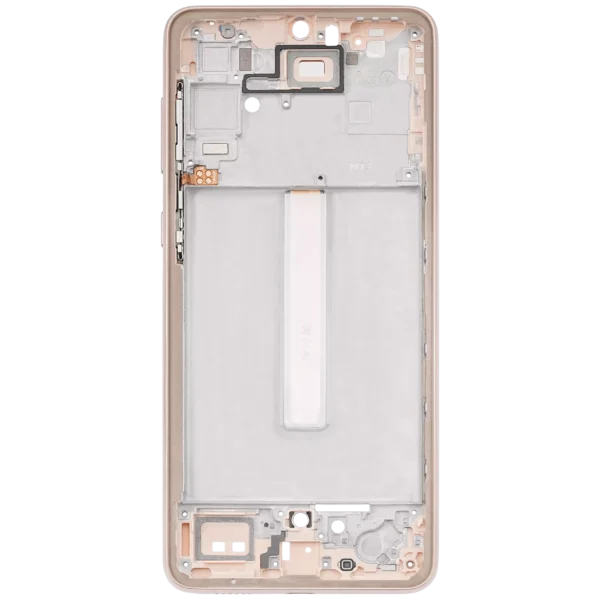 Mid-Frame Housing Compatible For Samsung Galaxy A33 5G (A336 / 2022) (Peach) - Image 3