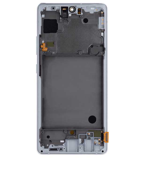 OLED Assembly With Frame Compatible For Samsung Galaxy A71 5G (A716U / 2020) (Refurbished) (Prism Cube Silver) - Image 7