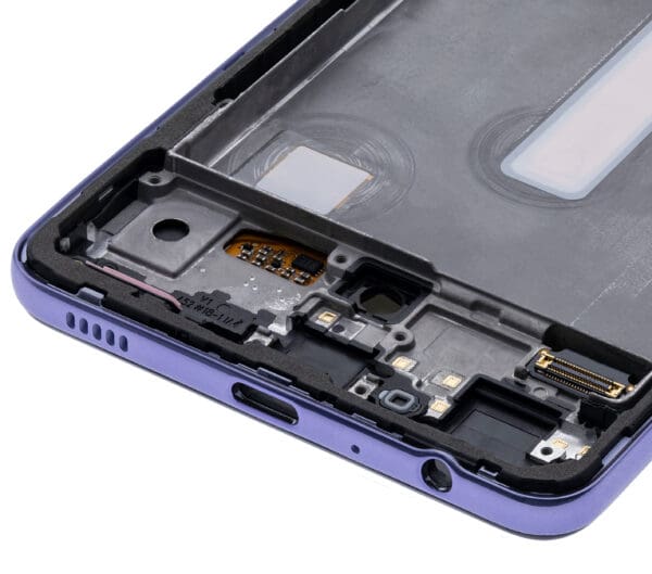 LCD Assembly With Frame (Without Finger Print Sensor) Compatible For Samsung Galaxy A52 4G (A525 / 2021) / A52 5G (A526 / 2021) / A52S (A528 / 2021) (Aftermarket : Incell) (Awesome Violet) - Image 9