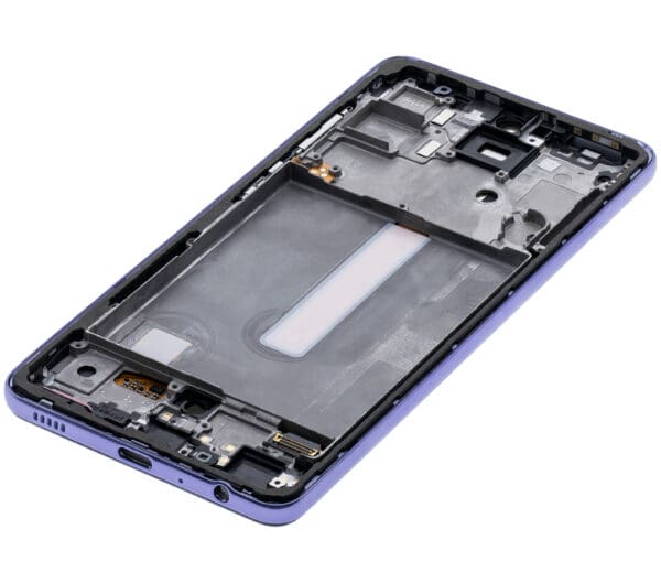 LCD Assembly With Frame (Without Finger Print Sensor) Compatible For Samsung Galaxy A52 4G (A525 / 2021) / A52 5G (A526 / 2021) / A52S (A528 / 2021) (Aftermarket : Incell) (Awesome Violet) - Image 8