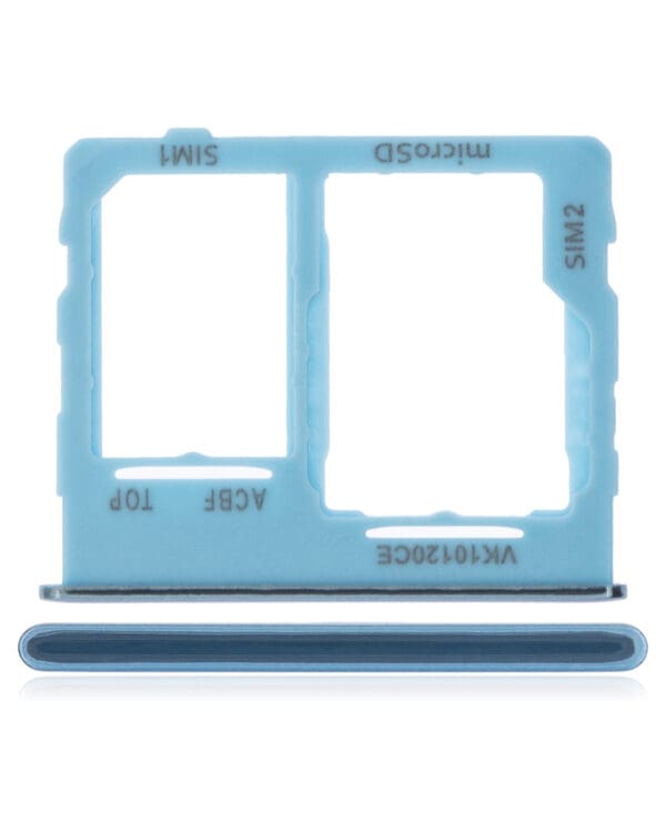 Dual Sim Card Tray Compatible For Samsung Galaxy A32 5G (A326 / 2021) (Awesome Blue) - Image 2