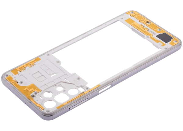 Mid-Frame Housing Compatible For Samsung Galaxy A32 5G (A326 / 2021) (Awesome White) - Image 4