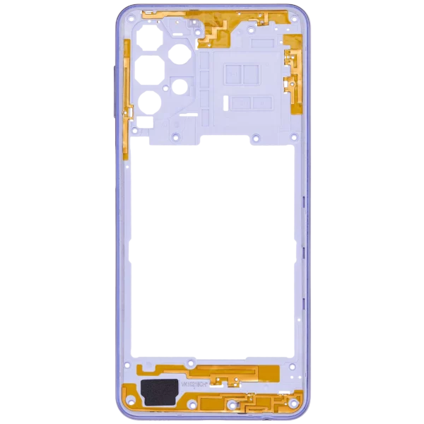 Mid-Frame Housing Compatible For Samsung Galaxy A32 5G (A326 / 2021) (Awesome Violet) - Image 2