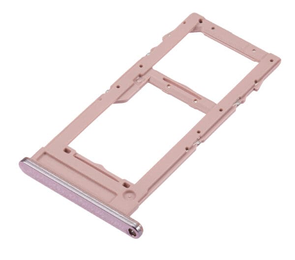 Dual Sim Card Tray Compatible For Samsung Galaxy A51 5G (A516 / 2020) (Prism Cube Pink) - Image 3