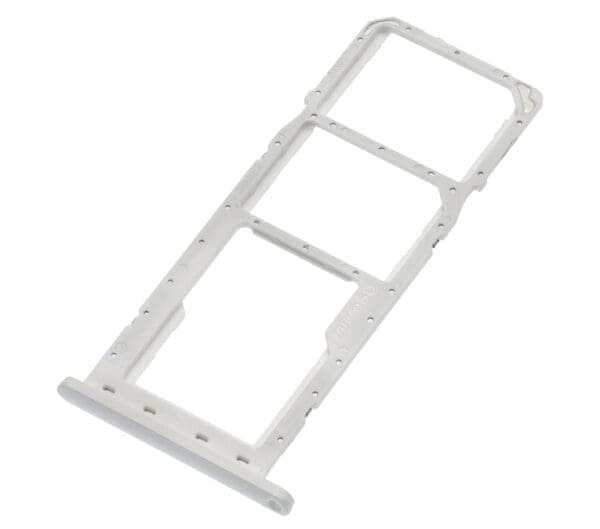 Dual Sim Card Tray Compatible For Samsung Galaxy A03S (A037F / 2021) (White) - Image 4