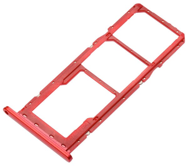 Dual Sim Card Tray Compatible For Samsung Galaxy A03S (A037F / 2021) (Red) - Image 5