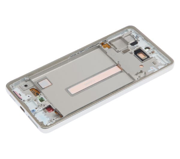 OLED Assembly With Frame Compatible For Samsung Galaxy A53 5G ( A536 / 2022) (Refurbished) (White) - Image 6