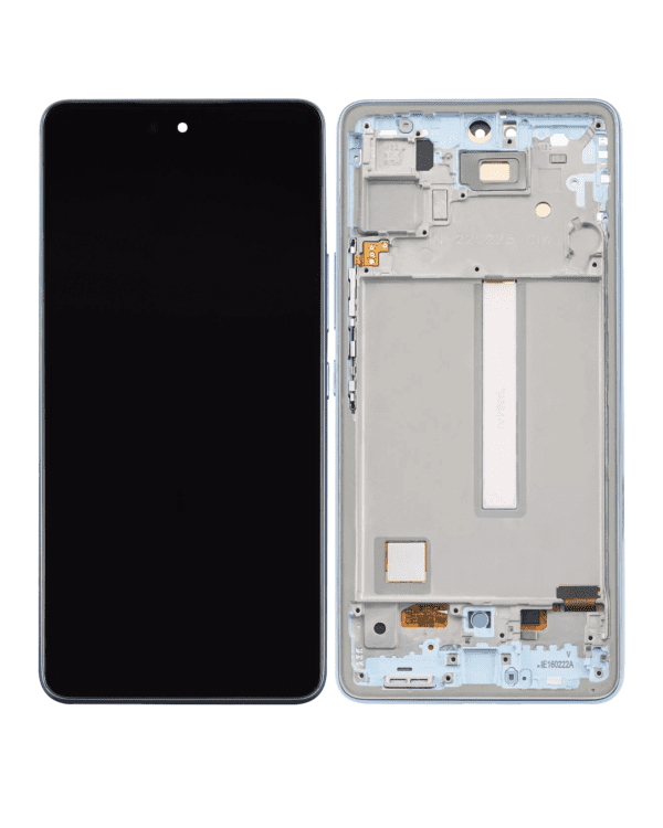 OLED Assembly With Frame Compatible For Samsung Galaxy A53 5G ( A536 / 2022) (6.36") (Aftermarket Plus) (Blue) - Image 3