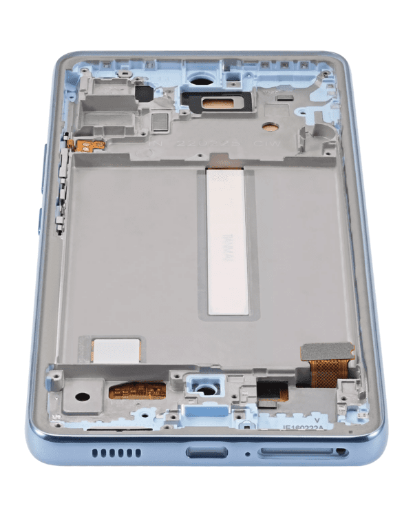 OLED Assembly With Frame Compatible For Samsung Galaxy A53 5G ( A536 / 2022) (6.36") (Aftermarket Plus) (Blue) - Image 7