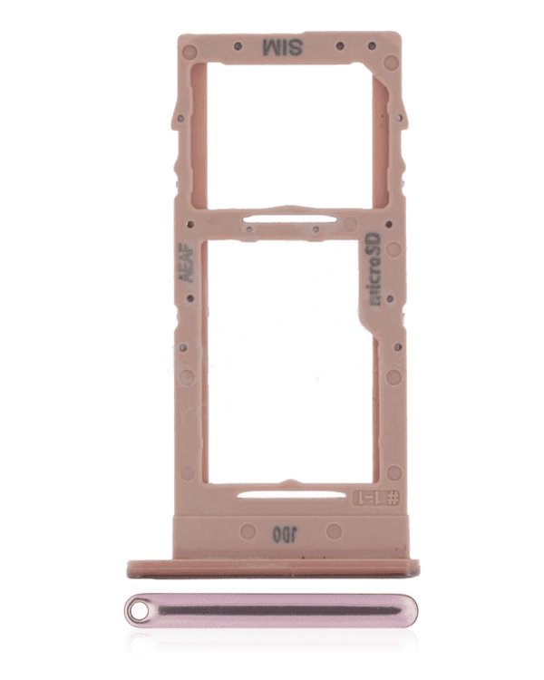 Dual Sim Card Tray Compatible For Samsung Galaxy A51 5G (A516 / 2020) (Prism Cube Pink) - Image 5