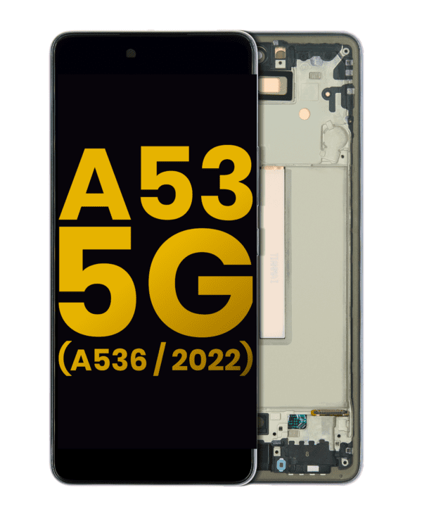 OLED Assembly With Frame Compatible For Samsung Galaxy A53 5G ( A536 / 2022) (Refurbished) (Black) - Image 11