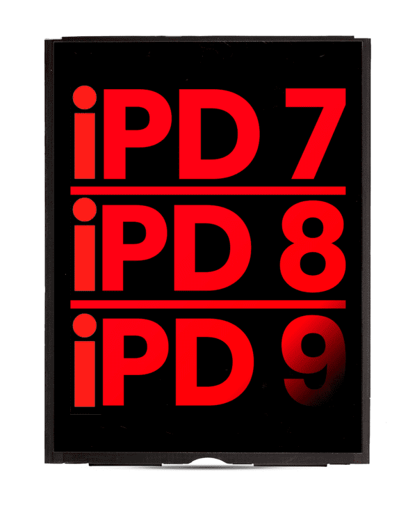 LCD Compatible For iPad 7 (2019) / iPad 8 (2020) / iPad 9 (2021) (Aftermarket Pro: XO7) - Image 3