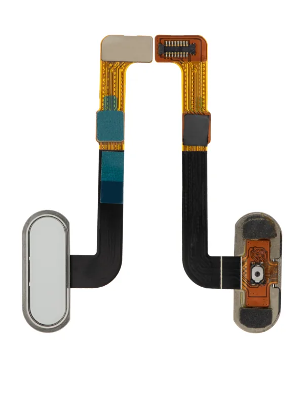 Home Button Flex Cable Compatible For ZTE Blade V8 (Silver)