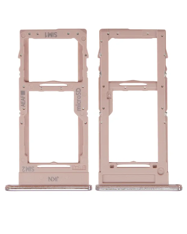 Dual Sim Card Tray Compatible For Samsung Galaxy A51 5G (A516 / 2020) (Prism Cube Pink)