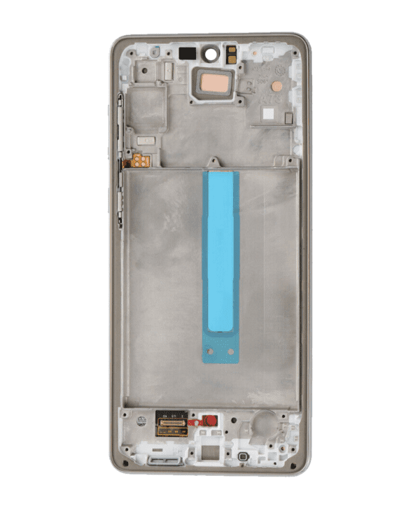 Oled Assembly With Frame Compatible For Samsung Galaxy A73 5G (A736 / 2022)  (Service Pack) (Gray) - Image 2