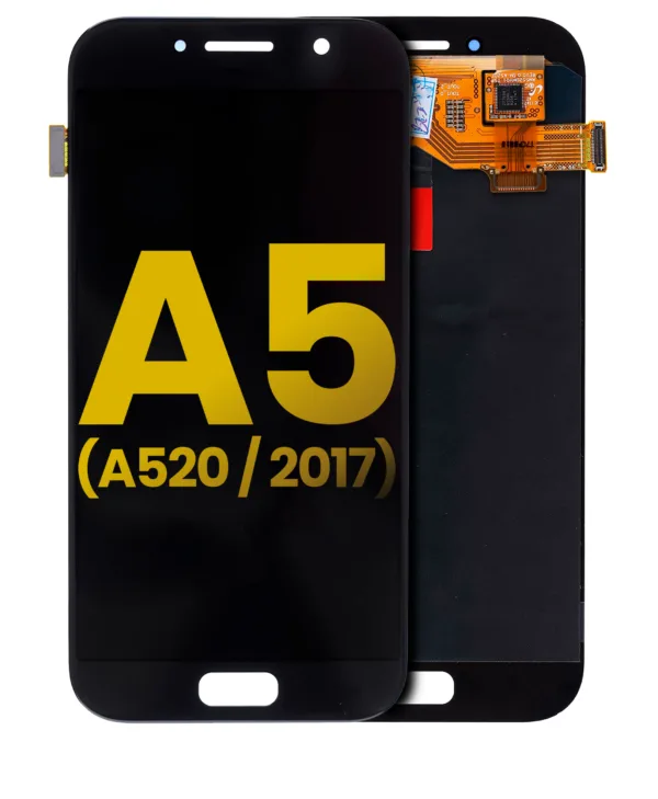 OLED Assembly Without Frame Compatible For Samsung A5 (Refurbished) (A520 / 2017) (Black)