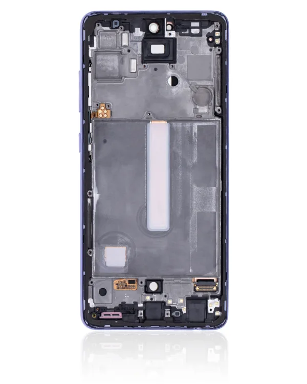 OLED Assembly With Frame Compatible For Samsung Galaxy A52 4G (A525 / 2021) / A52 5G (A526 / 2021) / A52S 5G (A528/2021) (Service Pack) (Awesome Violet)