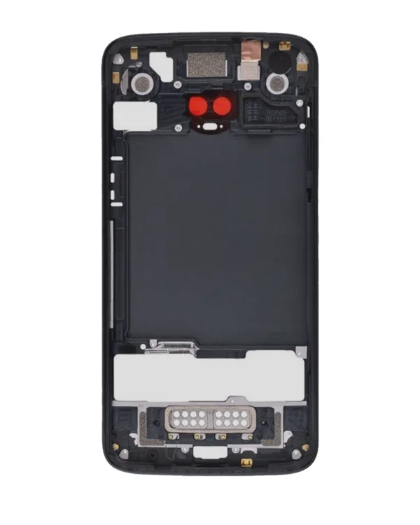 Mid-Frame Housing Compatible For Motorola Moto Z3 Play (XT1929 / 2018) (Genuine OEM) (Black)