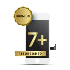 LCD Assembly Compatible For iPhone 7 Plus (Premium Quality: Refurbished) (White)