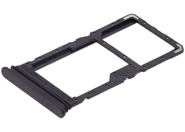 Sim Card Tray Compatible For Xiaomi Redmi Note 12R (Black) - Image 3