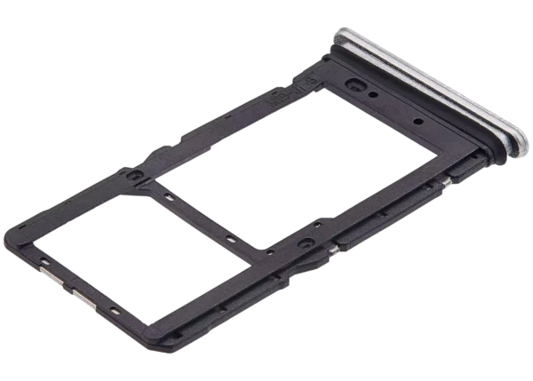 Sim Card Tray Compatible For Xiaomi Redmi Note 12R (Silver) - Image 4