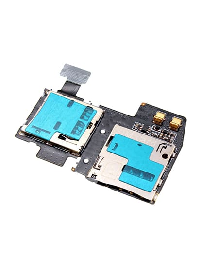 Sim Tray SD Card Reader Compatible For Samsung Galaxy S4 (i337 / M919) (AT&T / T-Mobile) - Image 3