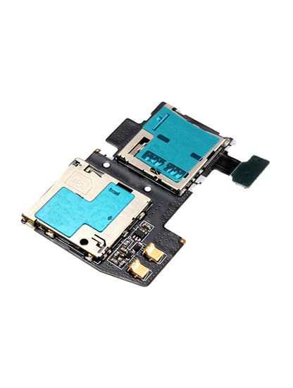 Sim Tray SD Card Reader Compatible For Samsung Galaxy S4 (i337 / M919) (AT&T / T-Mobile) - Image 2