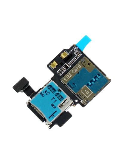 Sim Tray SD Card Reader Compatible For Samsung Galaxy S4 (i337 / M919) (AT&T / T-Mobile) - Image 5